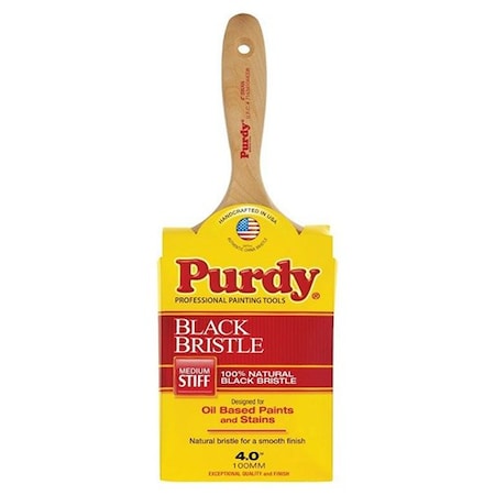 Purdy 4" Flat Sash Paint Brush, Black China Bristle 144400040